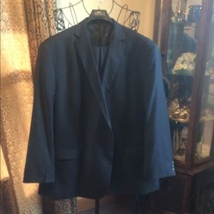 Big & tall Carlo Luss Dark blue suit